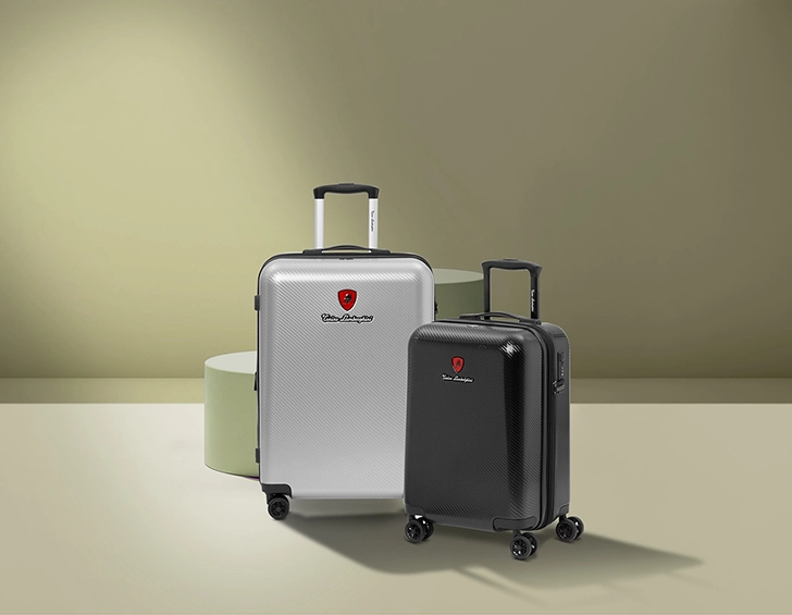 Tonino Lamborghini suitcase - TMS Group brand licensing