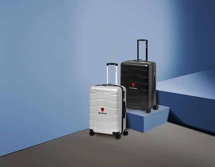 Tonino Lamborghini suitcase - TMS Group brand licensing