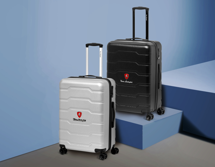 Tonino Lamborghini suitcase - TMS Group brand licensing