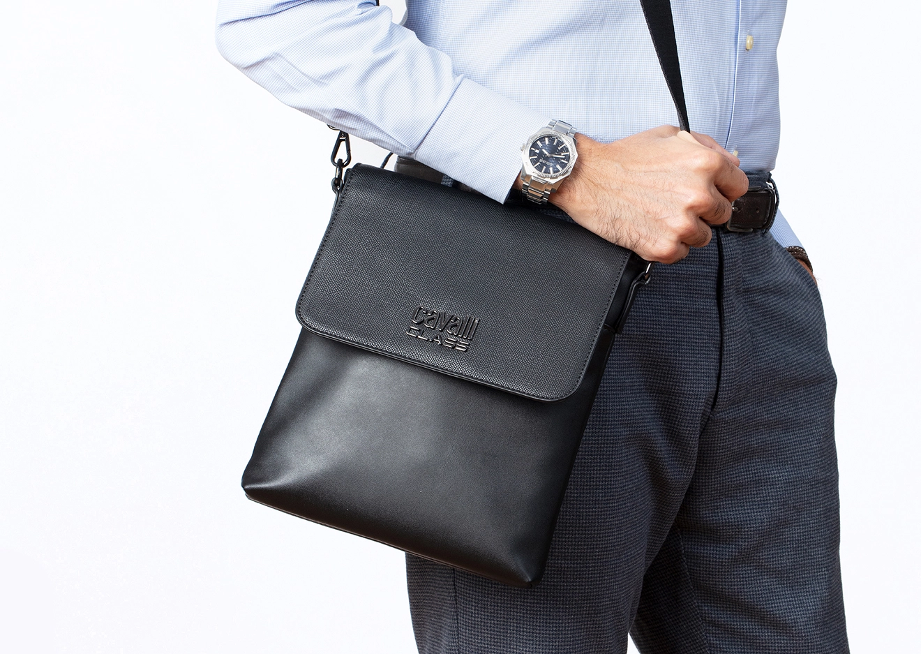 Cavalli Class men leather good