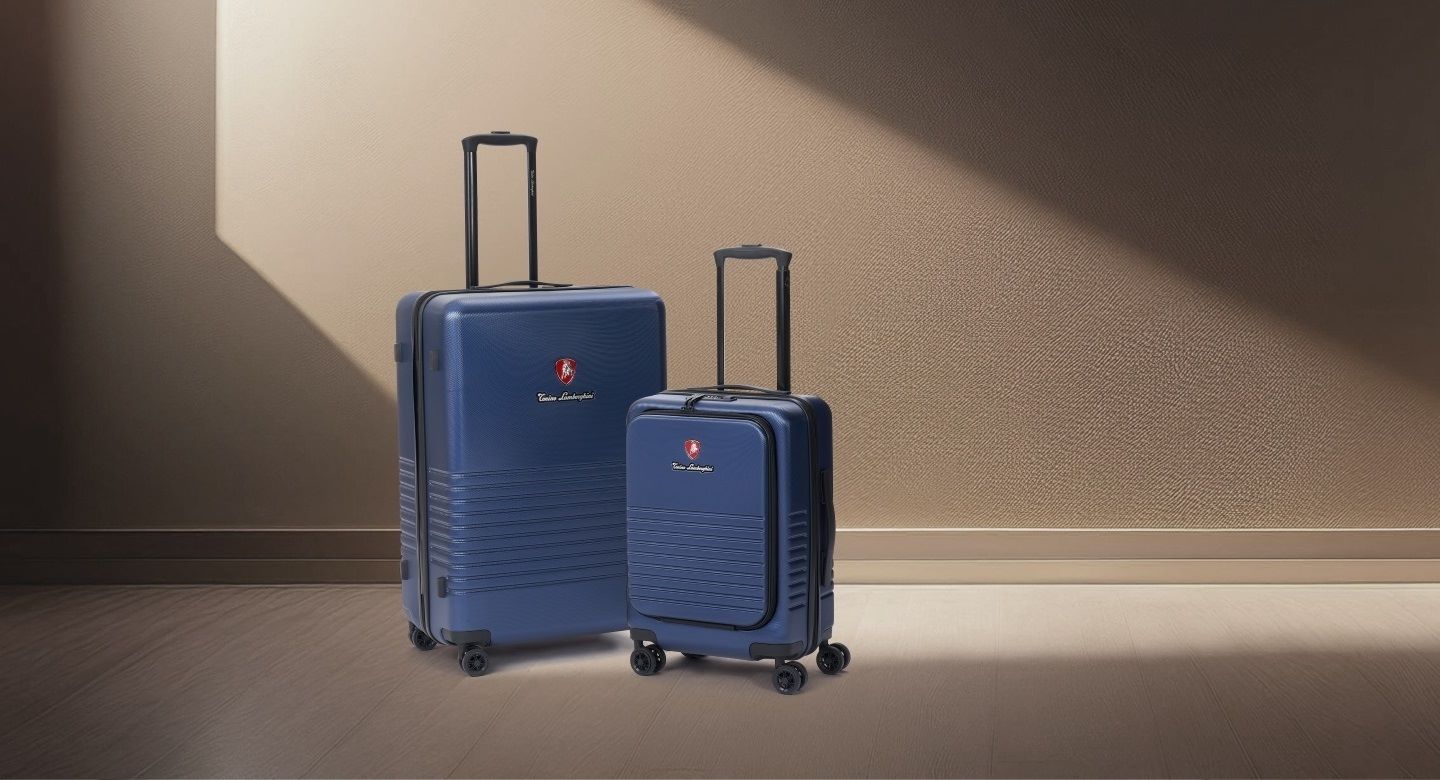 Tonino Lamborghini suitcase - TMS Group brand licensing